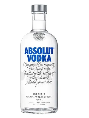 Vodka - Absolut 750 ml - Botella